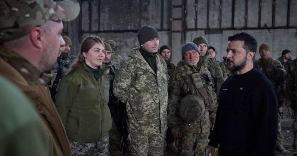 Зеленский, Бахмут